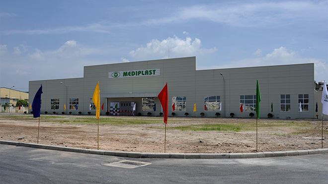Nhà máy Nhựa Y tế MEDIPLAST giai đoạn 1 tại Khu công nghiệp Đại Đồng, Hoàn Sơn, Bắc Ninh.