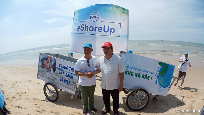 Dell ShoreUp Day: chương trình dọn dẹp chất thải nhựa trên biển