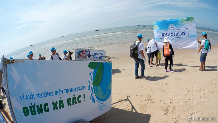 Dell ShoreUp Day: chương trình dọn dẹp chất thải nhựa trên biển