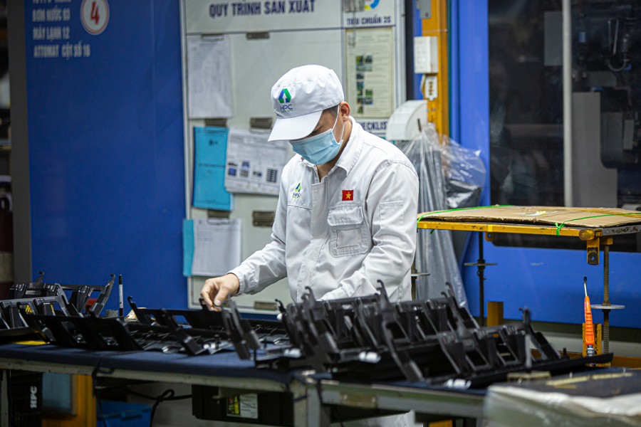 Nhựa Hà Nội đẩy mạnh cung ứng linh kiện OEM cho các doanh nghiệp FDI.
