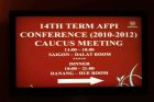 14th Term AFPI Conference Caucus meeting