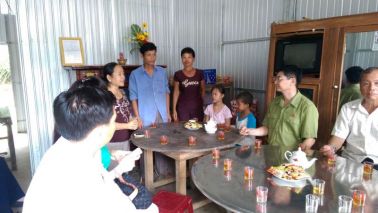 Trạo tặng nhà tình thương tại xã Mỹ Thuận Tây, Trà Vinh