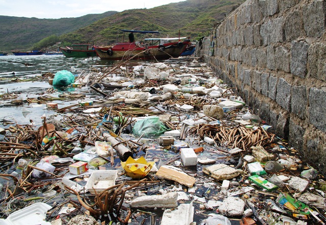 Bình Định: Hãi hùng rác thải “bủa vây” làng chài trên bán đảo Báo Dân trí