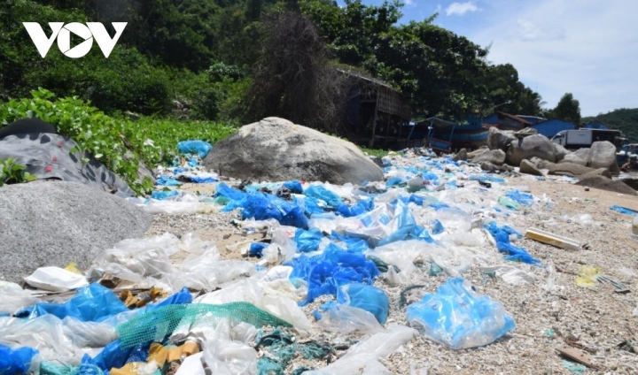 Rác thải nhựa bóp nghẹt biển miền Trung - 6