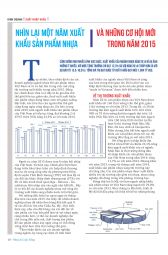 Nhựa & Cuộc sống: Số tháng 3 - 2015