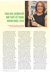 Thế giới Nhựa :Số tháng 08 - 2016