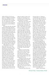 Thế giới Nhựa : Số Thang 7 - 2017