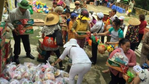 Tổ chức Trung thu cho trẻ em nghèo, hoàn cảnh khó khăn tại Vũng Tàu