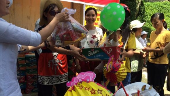 Tổ chức Trung thu cho trẻ em nghèo, hoàn cảnh khó khăn tại Vũng Tàu