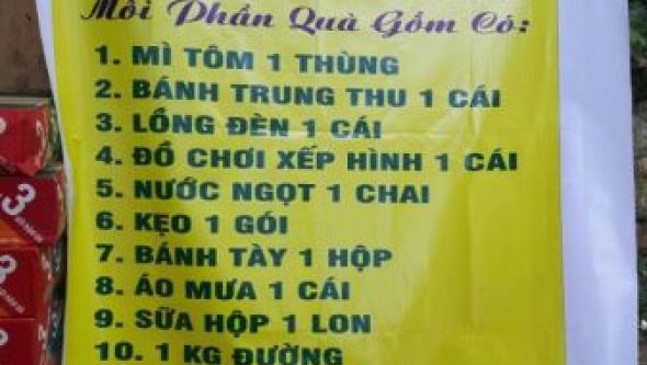 Tổ chức Trung thu cho trẻ em nghèo, hoàn cảnh khó khăn tại Vũng Tàu