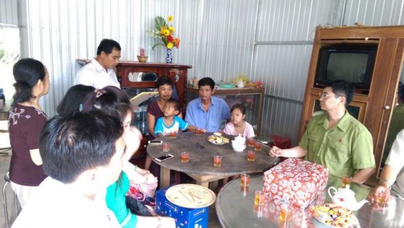 Trạo tặng nhà tình thương tại xã Mỹ Thuận Tây, Trà Vinh