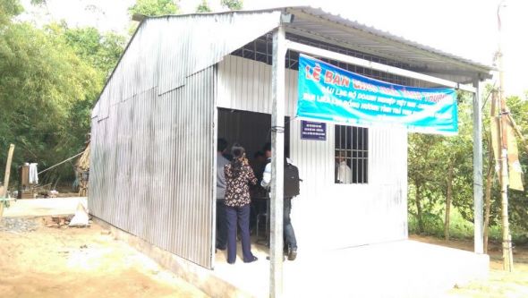 Trạo tặng nhà tình thương tại xã Mỹ Thuận Tây, Trà Vinh