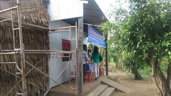 Trạo tặng nhà tình thương tại xã Mỹ Thuận Tây, Trà Vinh