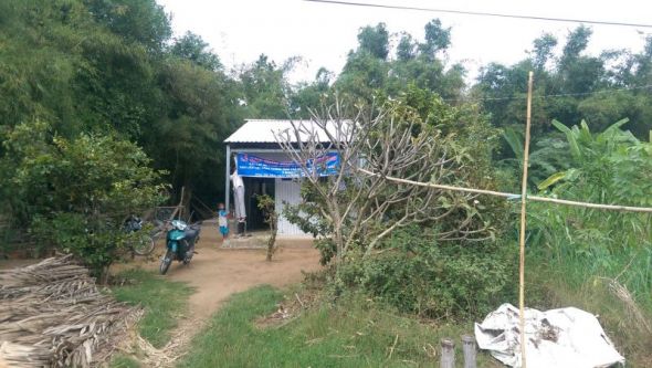 Trạo tặng nhà tình thương tại xã Mỹ Thuận Tây, Trà Vinh