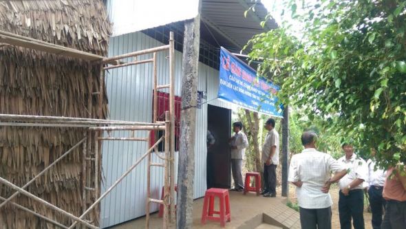 Trạo tặng nhà tình thương tại xã Mỹ Thuận Tây, Trà Vinh