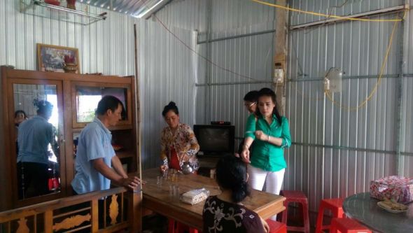 Trạo tặng nhà tình thương tại xã Mỹ Thuận Tây, Trà Vinh