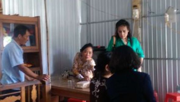 Trạo tặng nhà tình thương tại xã Mỹ Thuận Tây, Trà Vinh