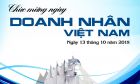 CHÚC MỪNG NGÀY DOANH NHÂN VIỆT NAM 13.10.2018