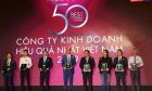 Nhựa Bình Minh lọt vào Top 50 Công ty kinh doanh hiệu quả nhất Việt Nam năm 2019