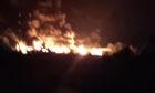 Xuyên đêm dập lửa tại khu vực kho xưởng nhựa ở Đồng Nai