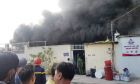 Cháy lớn tại công ty sản xuất đồ nhựa ở TP.HCM