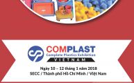 Invitation to exhibit at “COMPLAST VIETNAM 2018” – Printing , Packaging Machinery and Plastics Exhibition - 3rd Edition,  – from 10 to 12/01/2018