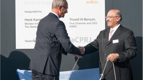 Sabic inaugurated pilot PP in Geleen, the Netherlands